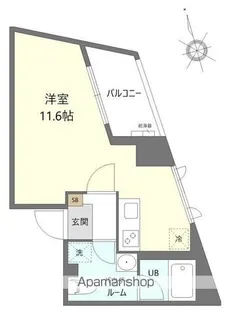 エンデュランス松戸【4階】の間取り