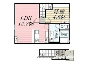 VAUS【2階】の間取り