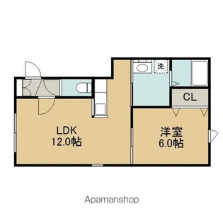STELLAR【A-2号室】の間取り