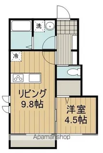 レトナー昭島【1階】の間取り