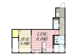グランレーヴ井尻【A-203号室】の間取り
