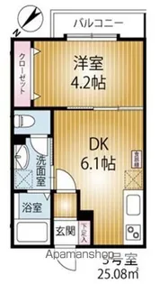 AQUE24【1階】の間取り