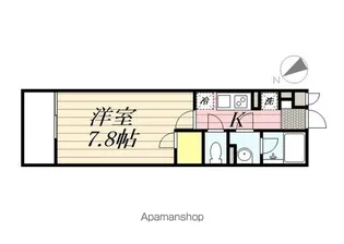 ウィンドテラス大久保Ⅲ【3階】の間取り