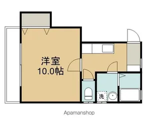 YOSOJIMA−SOU【2号室】の間取り