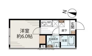 東京都中野区若宮1丁目【マンション】の間取り