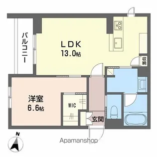 COEURMAISON内方【2階】の間取り
