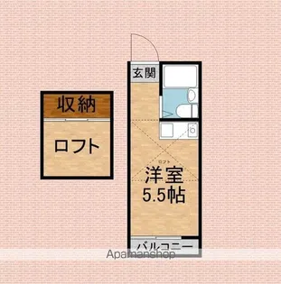 セルシオ宮戸【1階】の間取り
