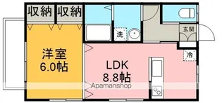 ハイツレジェンド【1階】の間取り