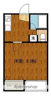 コージィパレス【1階】の間取り