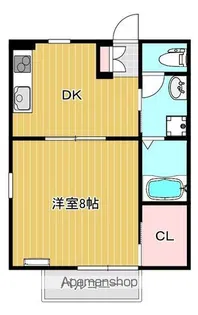 FAIR MARINA【101号室】の間取り