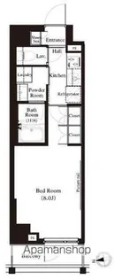 東京都中野区江原町2丁目【マンション】の間取り