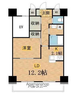 LIVE・TOPIA八王子【2階】の間取り