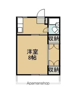 弥生荘【203号室】の間取り