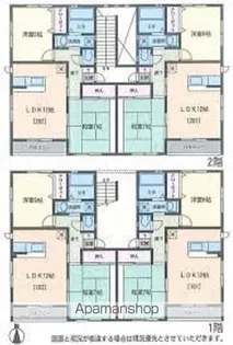 ハイツ木洩れ日【102号室】の間取り