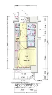 プレリス浅間町フォルテラ【3階】の間取り
