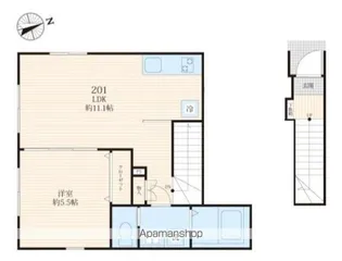(仮称)上作延1丁目AP【2階】の間取り