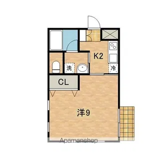 YS【202号室】の間取り