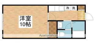 サンロイヤル中山【1階】の間取り
