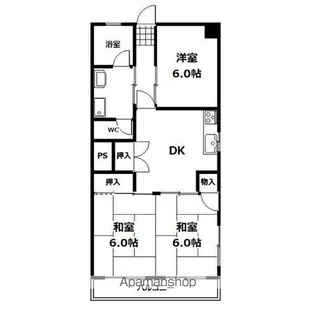パールレジデンスⅠ【3階】の間取り