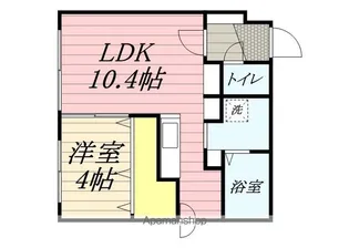 LIVAROT N33(リバロエヌ33)【4階】の間取り