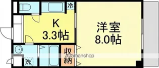 CASA本宮【1階】の間取り