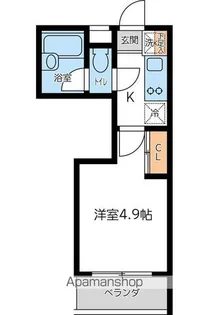 CITY SPIRE 東小金井【1階】の間取り