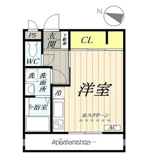 煌(コウ)【206号室】の間取り