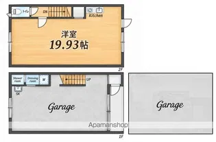 T’s BASE KAGUMACHI【1階】の間取り