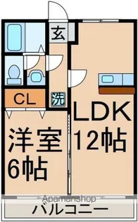 エンゼルハイム【2階】の間取り