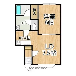 イーストハウス【2階】の間取り