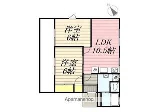 コーポラス近藤【101号室】の間取り