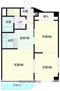 パークヒル24【1階】の間取り