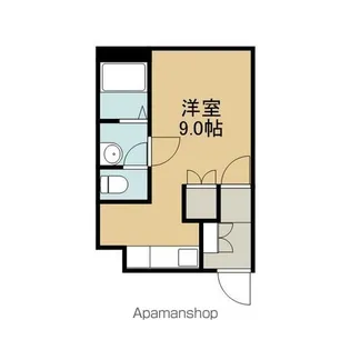 エアーステーションB棟【301号室】の間取り