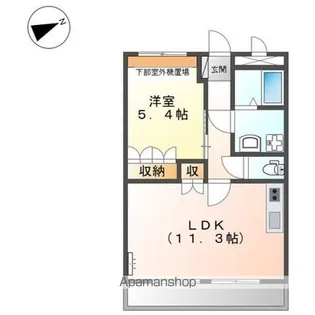 リフレイン グレース【2階】の間取り