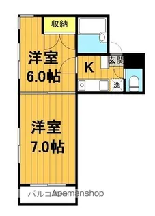 アドバンス【6階】の間取り