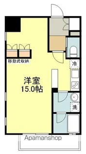 ヴィアーレ勾当台Ⅱ【601号室号室】の間取り