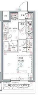 クレヴィスタ横浜関内Ⅱ【2階】の間取り