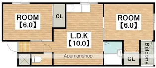 第2タナックマンション【4階】の間取り