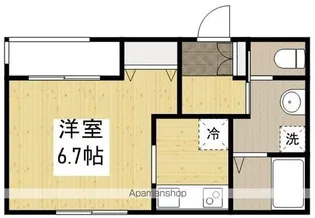 reve南本庄【2階】の間取り