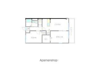 ローレルガーデン【1階】の間取り