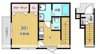 LUANA LINK【2階】の間取り