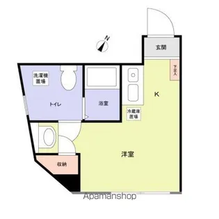 ブラン渋谷本町【4階】の間取り