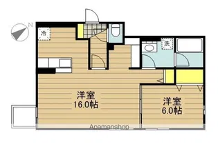 PREXION ACE【2階】の間取り