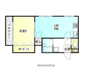 NOVA LUX【2階】の間取り