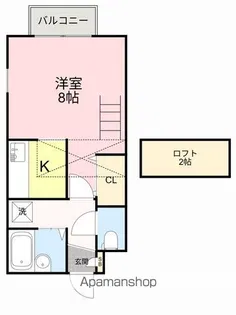 レジデンス花壇センチュリー【2階】の間取り