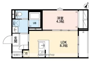 ROBOT HOME 阿佐谷北【2階】の間取り