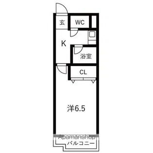 マンション桜井【3階】の間取り