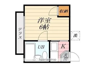 泉町ハイツ【101号室】の間取り