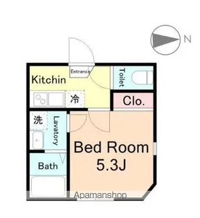 CHUM AOTO【1階】の間取り
