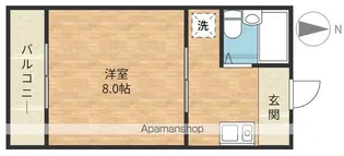 メゾンレゼルヴェ【3階】の間取り